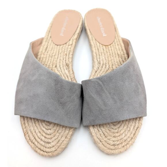 Charles David Stance Women's Espadrille Slide Sandal Gray Size US9M EU40 - Picture 9 of 11
